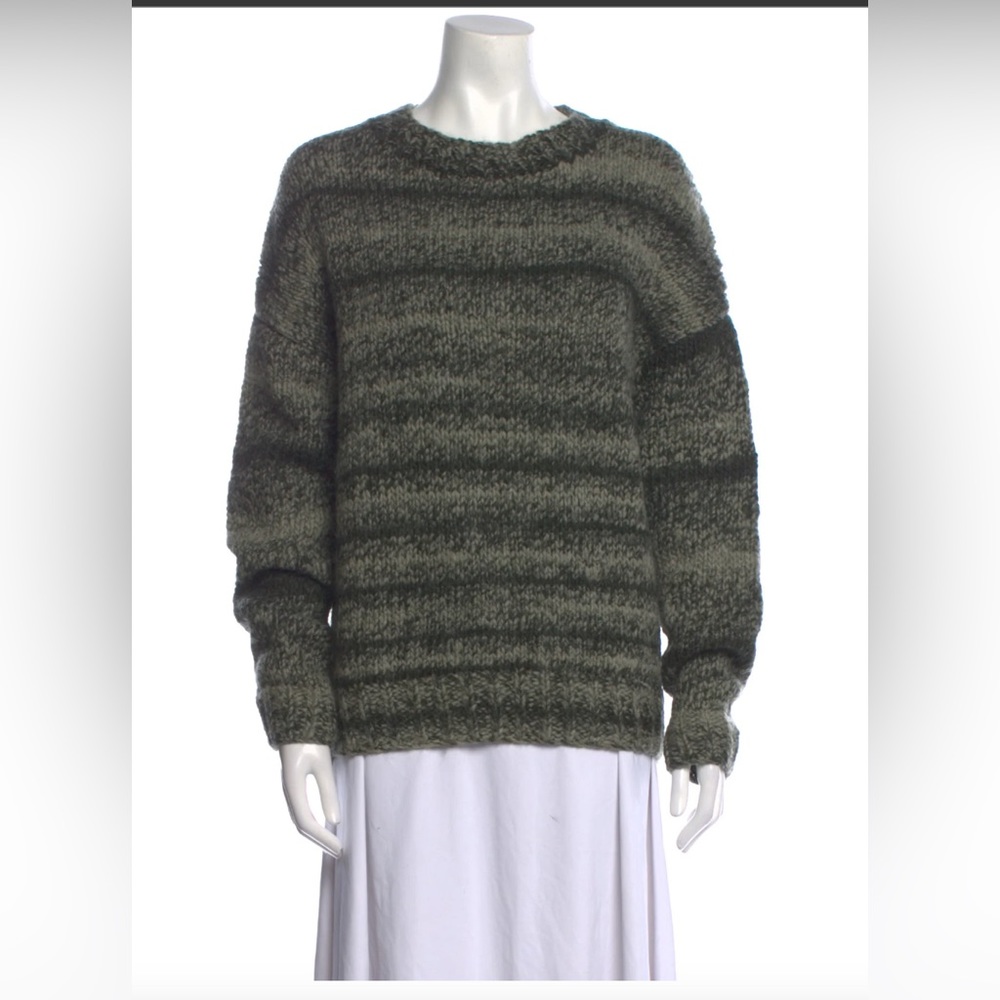 Derek Lam 10 Crosby NEW striped crew neck sweater size medium